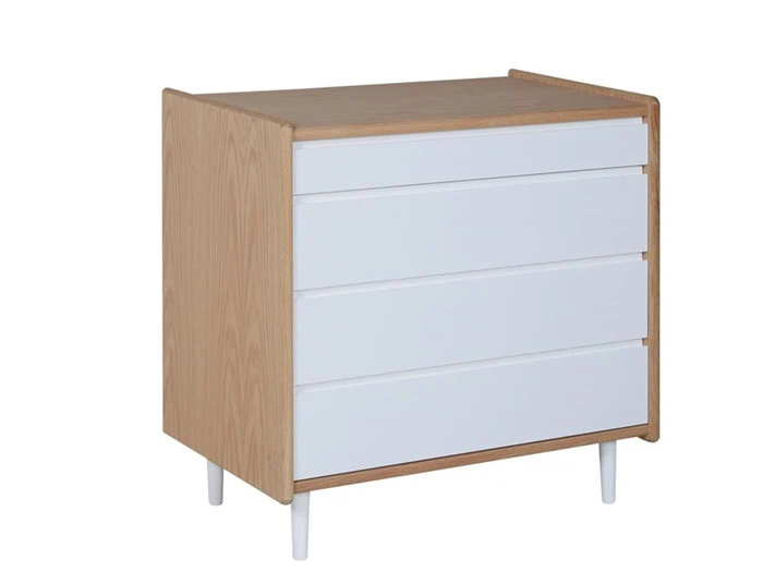 Oliebehandlet kommode i eg fra Kaagaard - Vælg mellem 4 modeller (fri fragt)