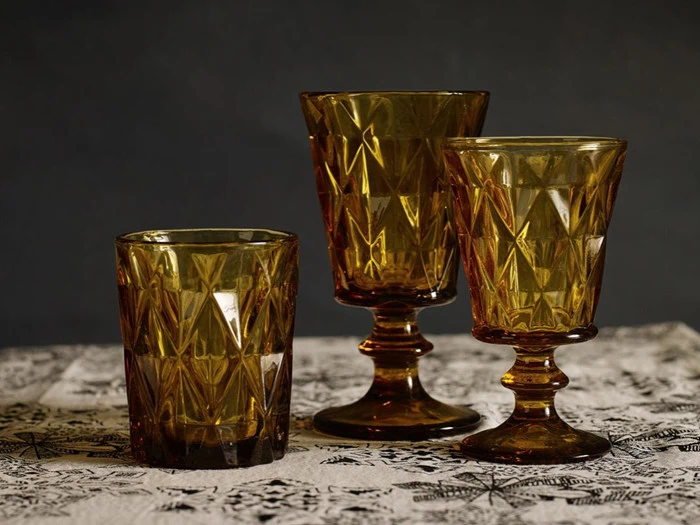DIAMOND cocktail- og glassæt fra Nordal - 6 stk. - Valgfri farve (fri fragt)