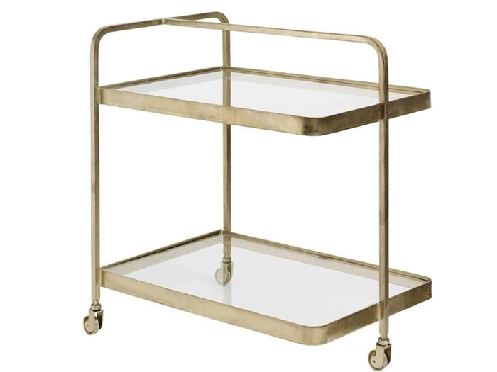 RULLEBORD I MESSING FRA NORDAL (FRI FRAGT)