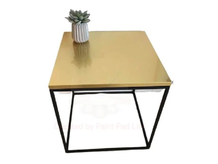 Square Guld Sofabord