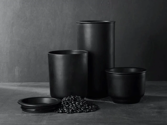 Plateau opbevaringskrukker fra morsø 