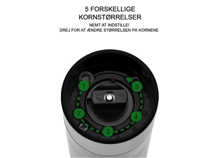 SHĀPU ELEKTRISK SALT OG PEBBERKVÆRNE