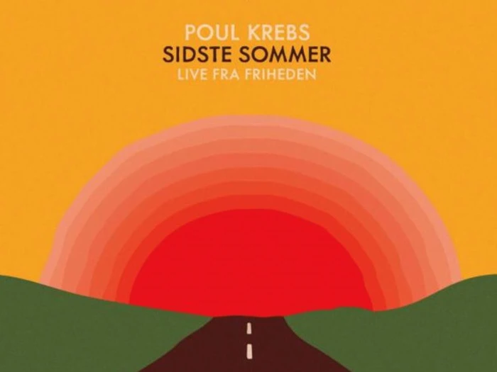 Poul Krebs: "Sidste sommer - Live fra friheden". Personligt signeret album