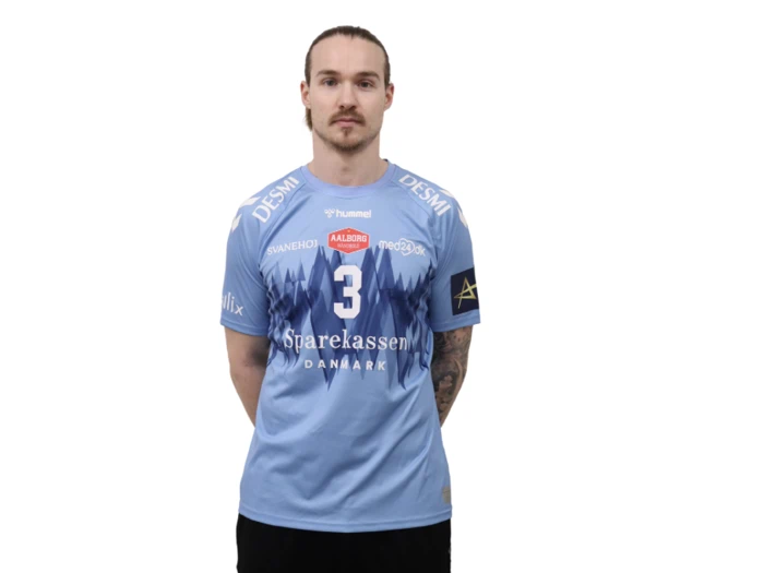 Lukas Nilsson signeret matchworn Champions League udebanetrøje 24/25