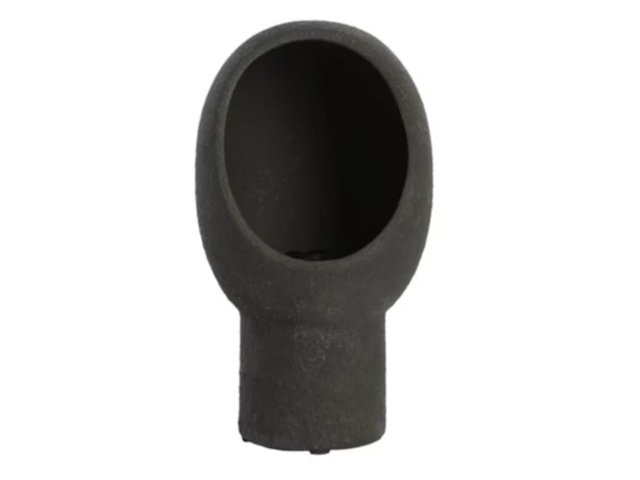 Light & Living, MONK, Bordlampe, Sort, Keramik, L:18,5 x B:17 x H:30 cm