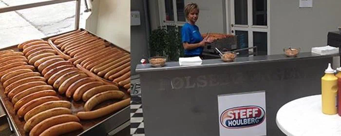 Få en Pølsevogn i én time til 50 personer fra Pølsedrengene