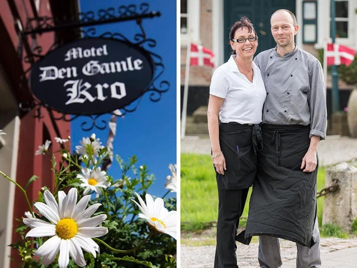 Romantikophold m/3-retters menu på Gram Slotskro 
