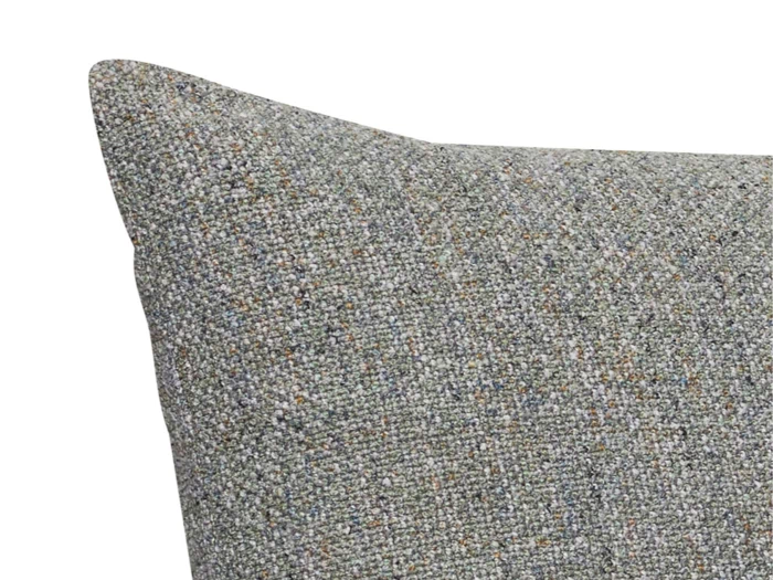 Hübsch, Sola, Pude, Grå, Grøn, 100% Polyester, L:60 x B:60 cm