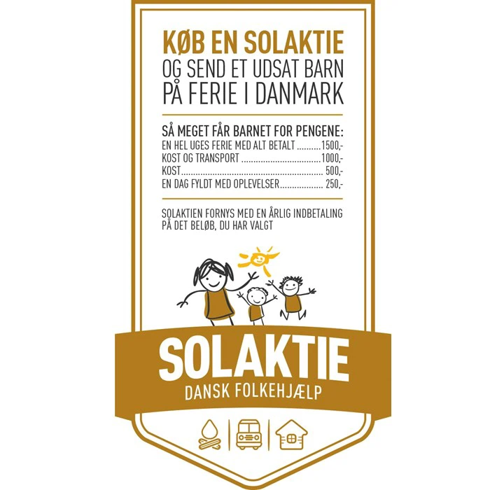 Køb en solaktie - Og send et udsat barn på ferie i Danmark!