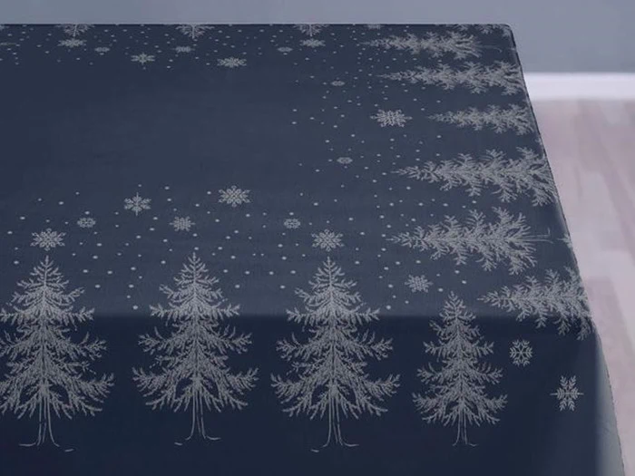 Södahl Winterland Dug - 150 x 270 Blå