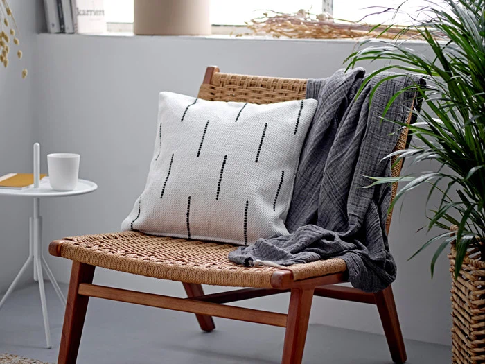 Södahl, Plaid, Poetry Ash, 100 % bomuld, 130x170 cm