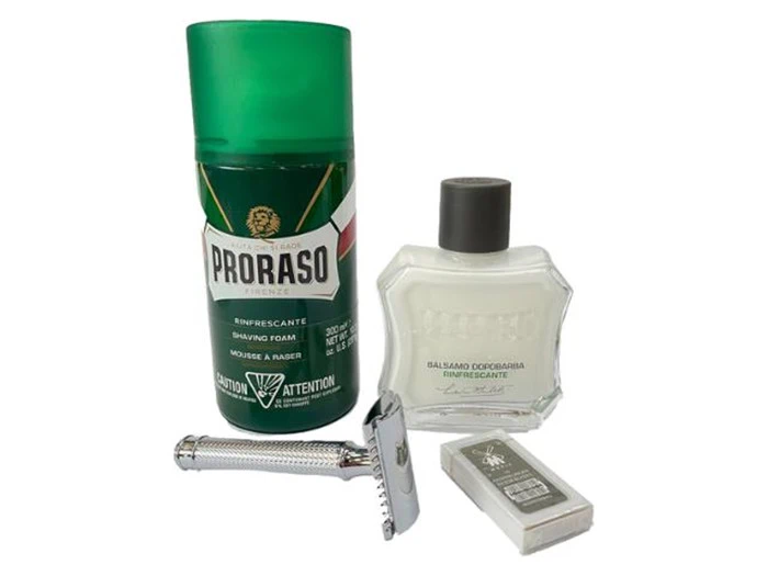 Startkit til barbering fra Proraso
