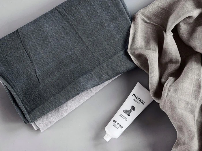 12 stk. økologiske stofbleer fra Meraki