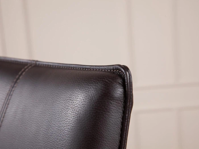 6 stk. spisebordsstole i brun læder fra Kristensen:Kristensen  