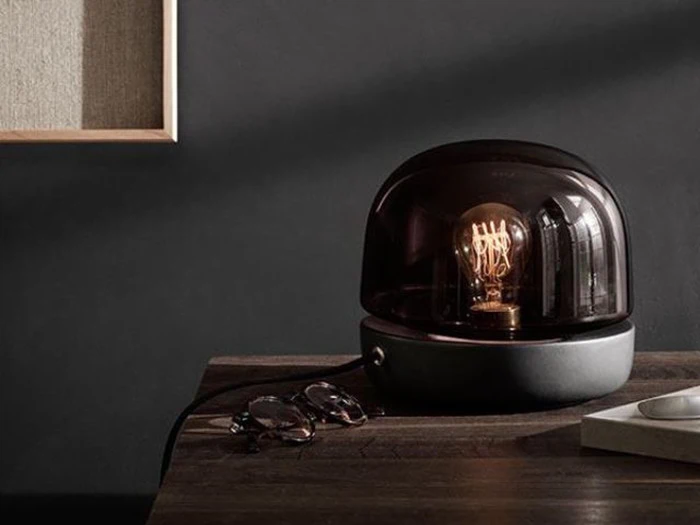 Menu, Stone, lampe, antracit