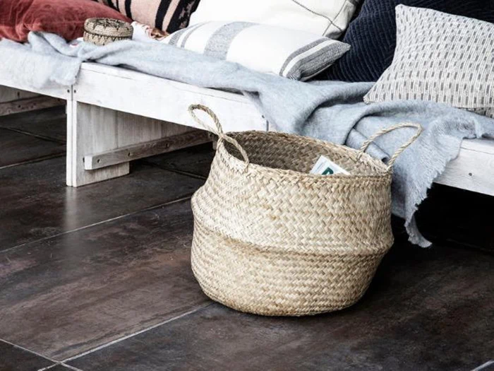 House Doctor, Tanger, kurv, søgræs, 30x40 cm