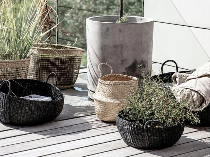 2 stk. Tanger kurve fra House Doctor - H:36.5 x Dia:32 cm H:18.5x Dia:24 cm