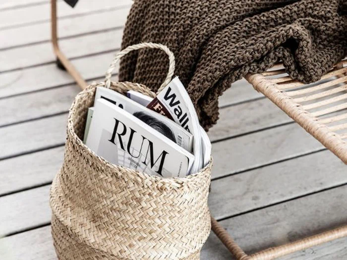 2 stk. Tanger kurve fra House Doctor - H:36.5 x Dia:32 cm H:18.5x Dia:24 cm