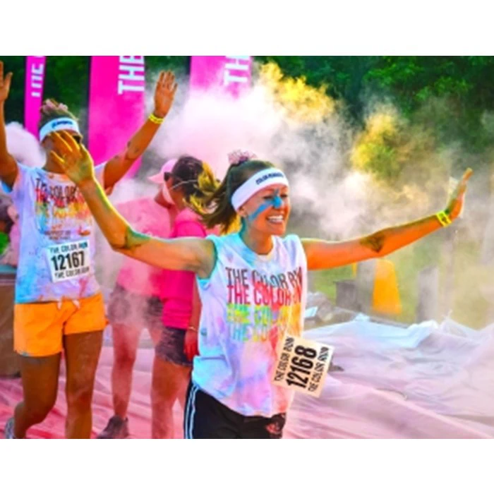 2 billetter til Zulu The Color Run, Kolding d. 17 september