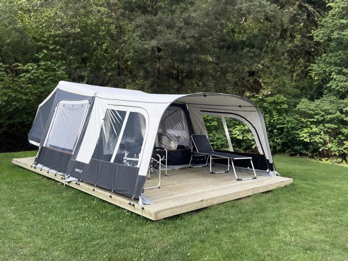 Familie camping: Miniferie i Camp-Let ved Reersø Camping - Omgivet af smuk natur og tæt ved vandet