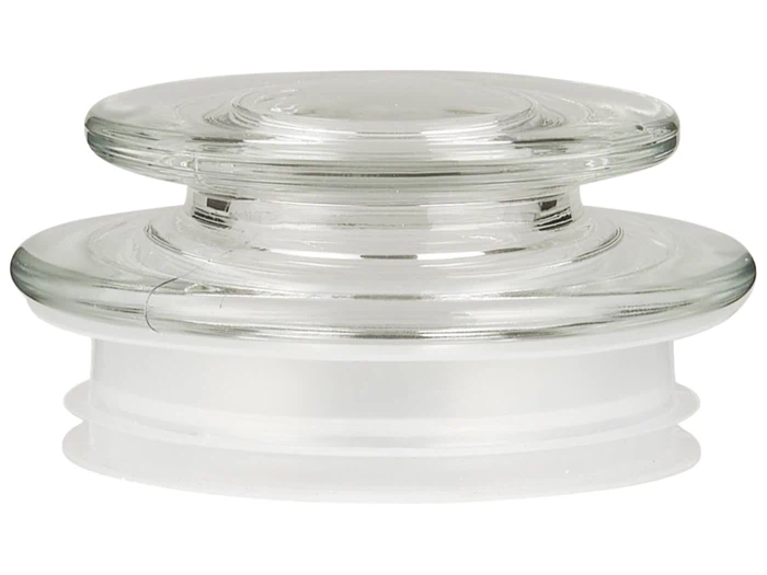 Ib Laursen, Krukke m/låg, Krukke, Klar, Glas, 1250 ml., H:19,5 x Dia:11,3 cm