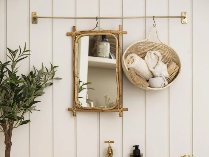 Ib Laursen, Vægkurve, Creme, Majs, Sæt af 2 stk., H:19 x B:31 x D:22 cm