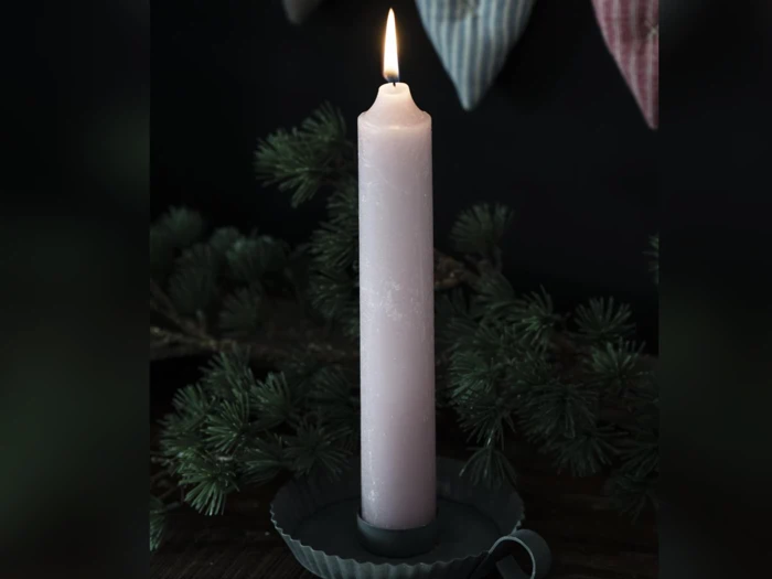 Ib Laursen, Rustiklys, Desert rose, 80% paraffin, 20% palmeolie, H:25 x Dia:3,8 cm