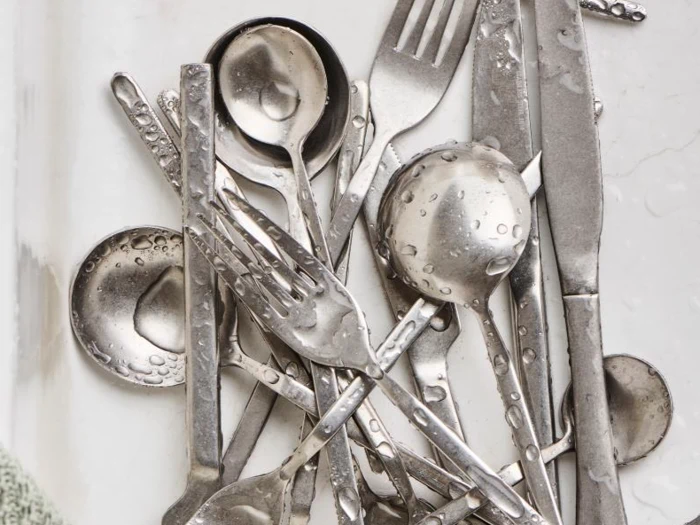 Ib Laursen, Ske, Godfred, Rustfrit stål, Sæt m. 4 stk., L:21 cm