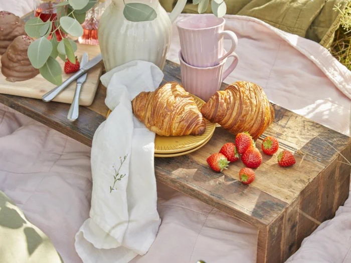 Ib Laursen, Vintage, Quilt, Rose shadow, 100% bomuld, B:130 x L:180 cm