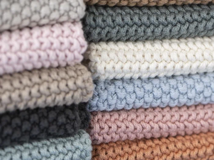 Ib Laursen, Mynte, Grydelap, Karklud, Thunder grey, Strikket, 100% bomuld, B:22 x L:22 cm