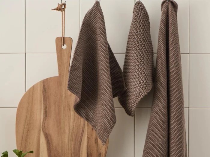 Ib Laursen, Mynte, Grydelap, Karklud, Soil, Strikket, 100% bomuld, B:22 x L:22 cm