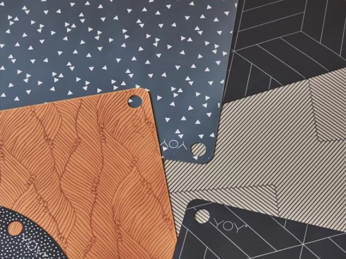 6 stk. Triangle dækkeservietter fra OYOY