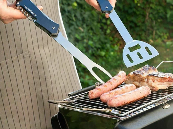 5 x Gaveidé Grillsæt 5 i 1