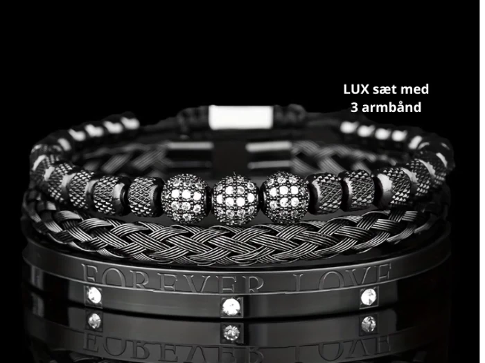 MAX - lux sæt med 3 armbånd