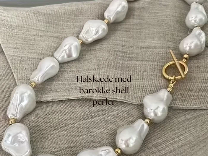 ILSE - halskæde med shell perler