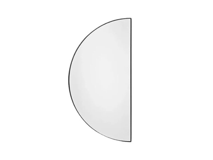 2 stk. UNITY 1/2 Cirkel spejle i Sort fra AYTM