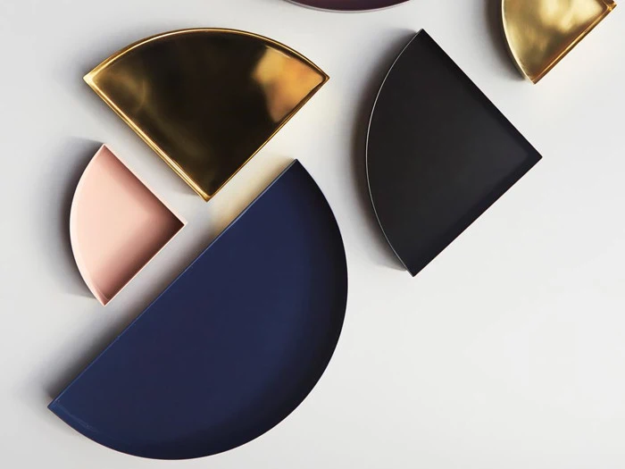 AYTM, UNITY halvcirkel bakke, Navy, 33x16