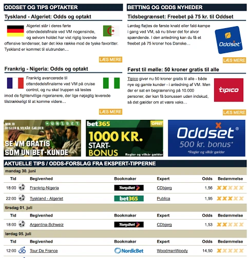 Slå bookmakeren med spiltips fra Spilxperten.com