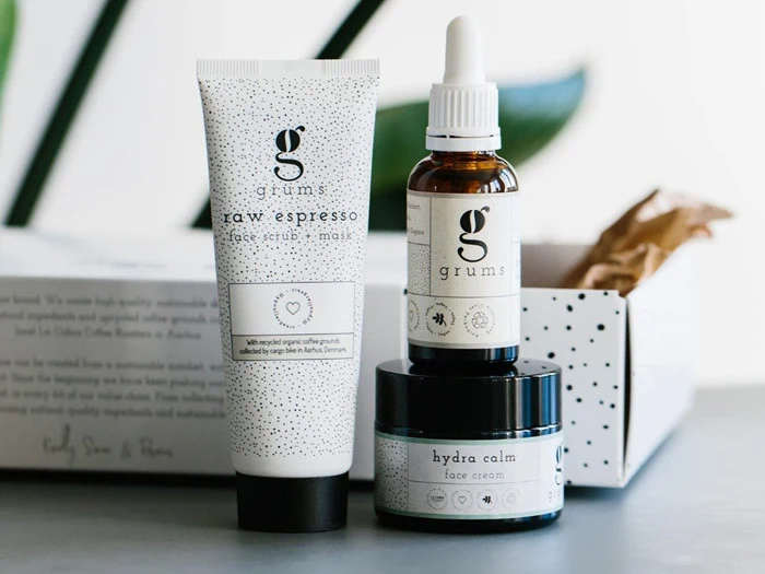 The Facial Box fra grums (ansigtscreme + serum + face scrub/maske)