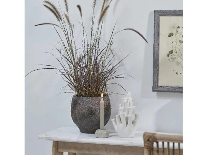 Lene Bjerre, Aurora, Urtepotte, Antik Brun, Keramik, H:22 x Dia:23 cm.