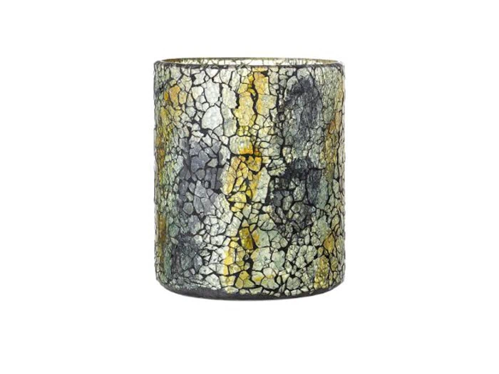 Bloomingville, Vase, Grøn, gul, D:12,5 x H:15,5 cm