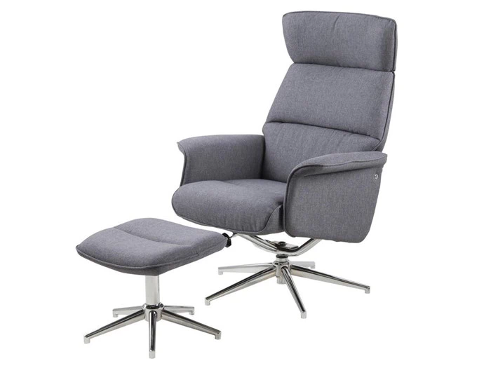 Laura hvilestol & fodskammel (fri fragt)