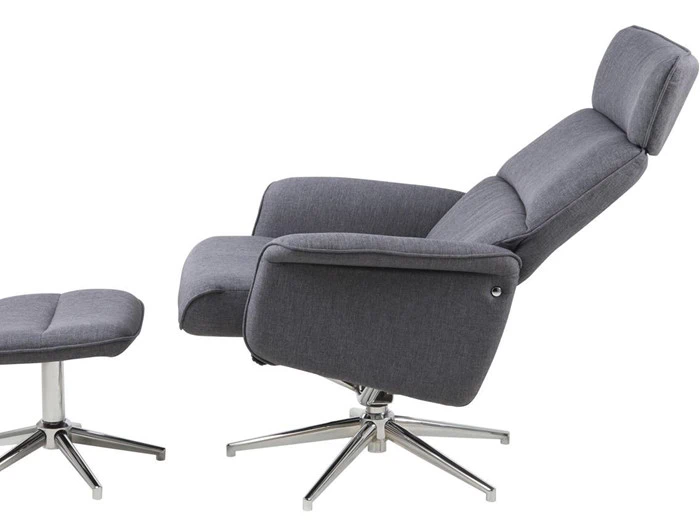 Laura hvilestol & fodskammel (fri fragt)