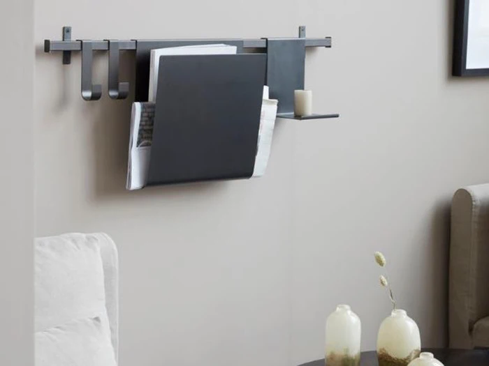 Virar reol i jern fra House Doctor - l: 80 cm, w: 10.5 cm, h: 35 cm