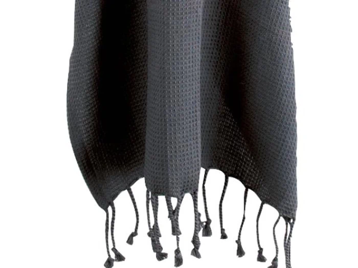 Au Maison, 8 stk. waffle viskestykker, 100% bomuld, Midnight blue