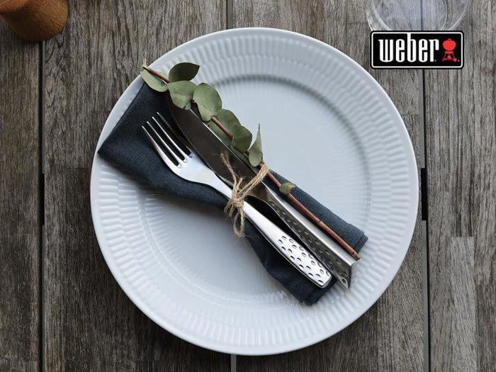 6 sæt Weber steakbestik