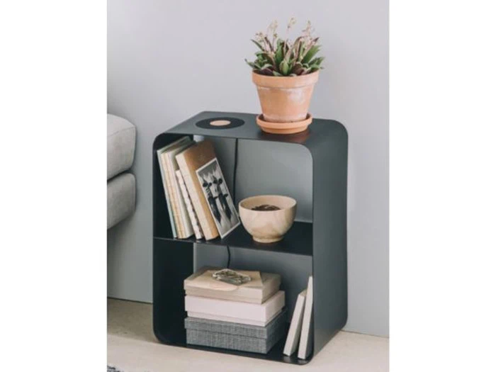 Kreafunk WI-table I sort med trådløst oplader fra Mattress