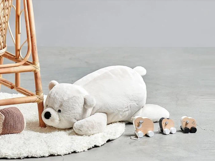 XL isbjørn fra Lilla och Stora Björn - 75 cm