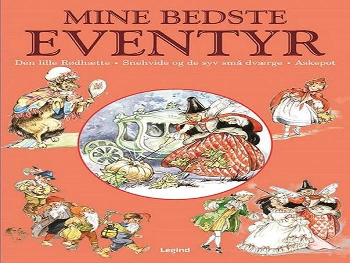 4 fantastiske flotte store indbundet eventyrbøger