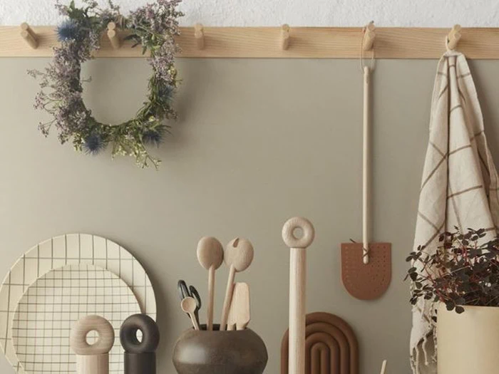 Yumi salatsæt og 4 stk. smørkniv fra OYOY